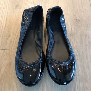 Tory Burch black flats size 7.5